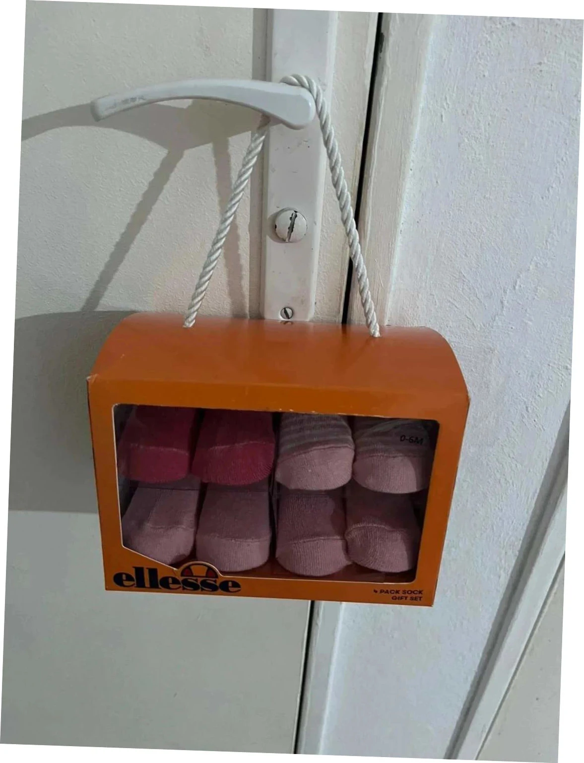 NE UF Ellesse - Coffret 4 Paires Chaussettes Bébé Fille - 0-6 Mois